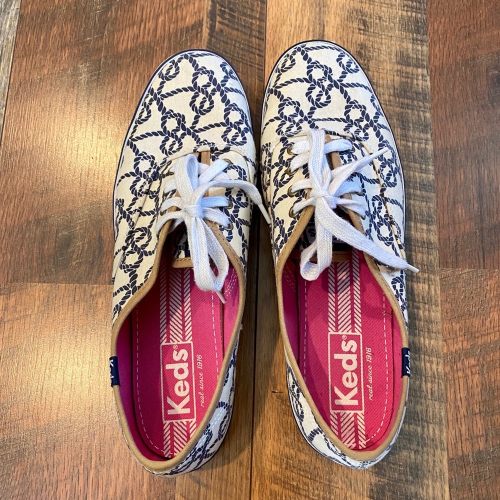 KED'S Champion Nautical Knot Lace Up Sneakers - Picture 3 of 8
